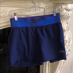 Brooks Navy Blue Athletic Shorts